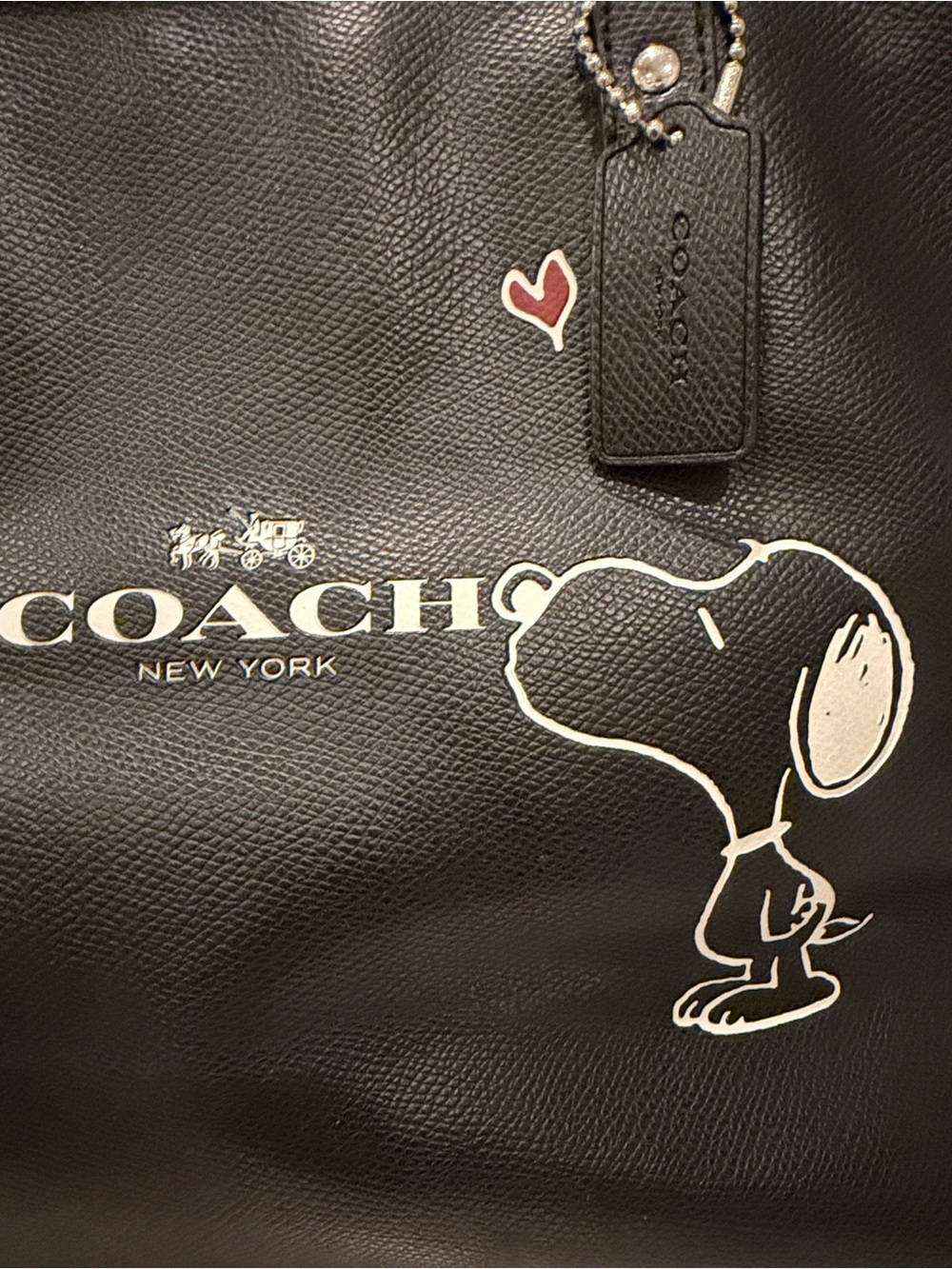 Coach x Peanuts Snoopy City Zip Tote [limited edition] - Picture 2 of 13
